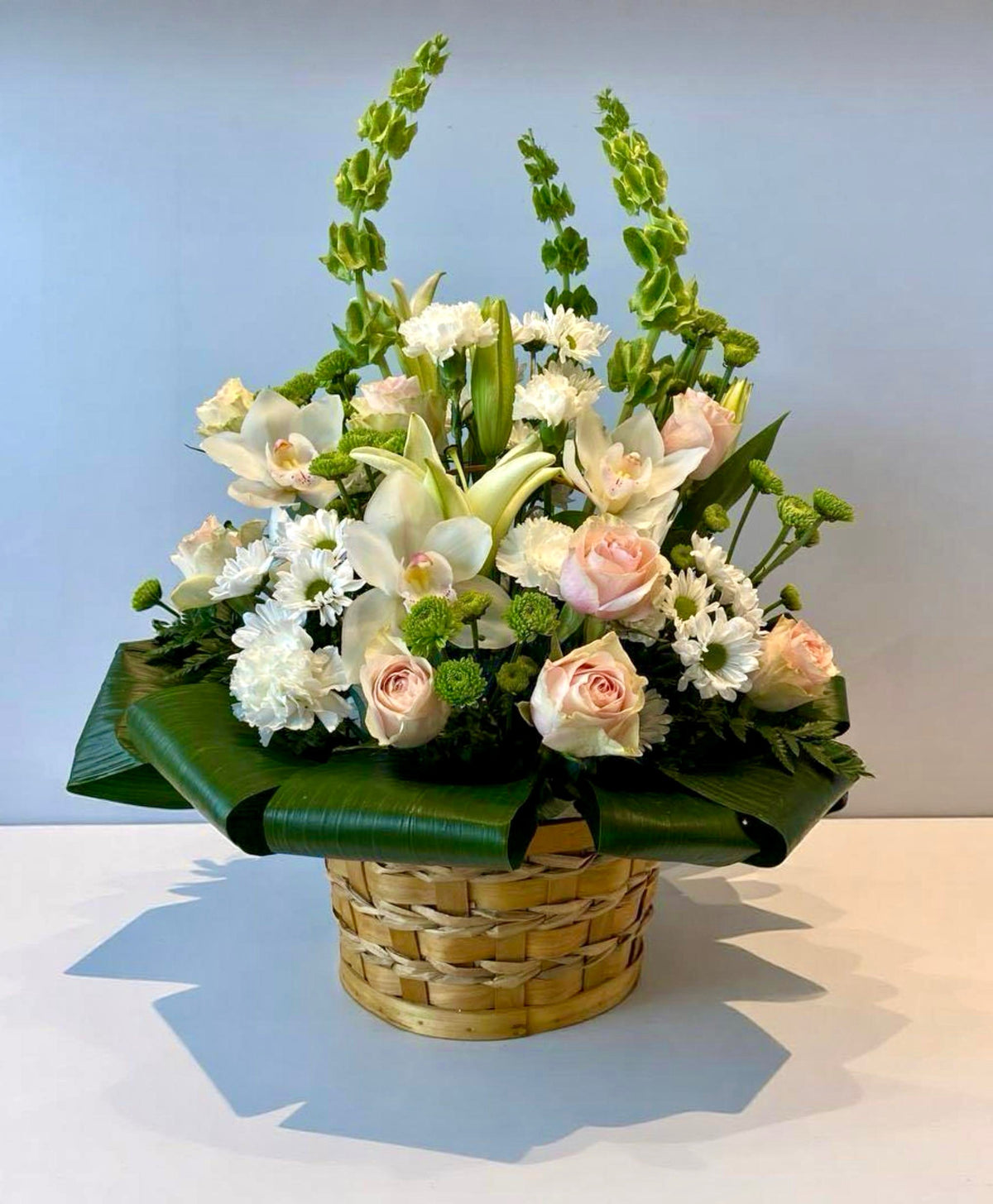 Orchid Oasis Basket